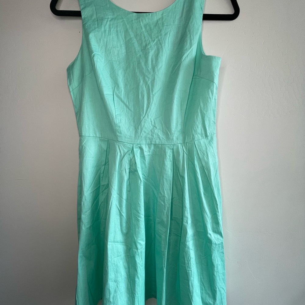 Mint Green/ light turquoise Sleeveless Dress